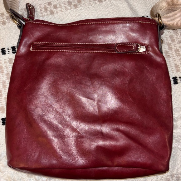 Dark Cherry Franco Sarto Purse - Picture 2 of 5